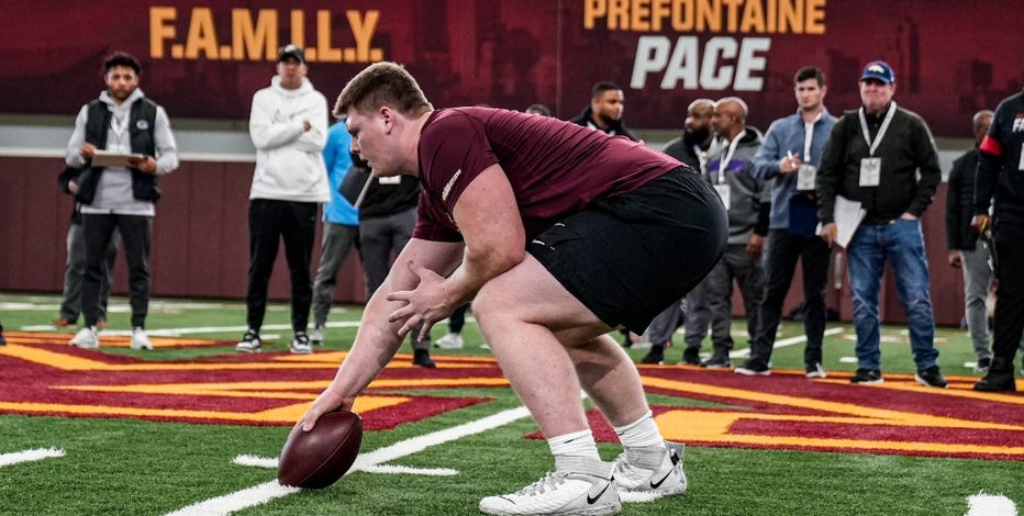 Gophers have 10 NFL hopefuls workout at annual Pro Day