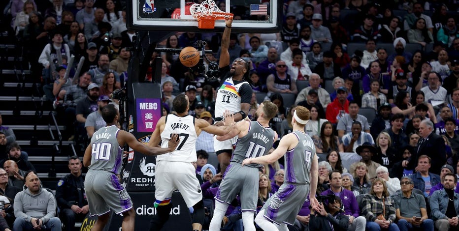 Timberwolves rest KAT, get balanced scoring in 119-115 win over Kings