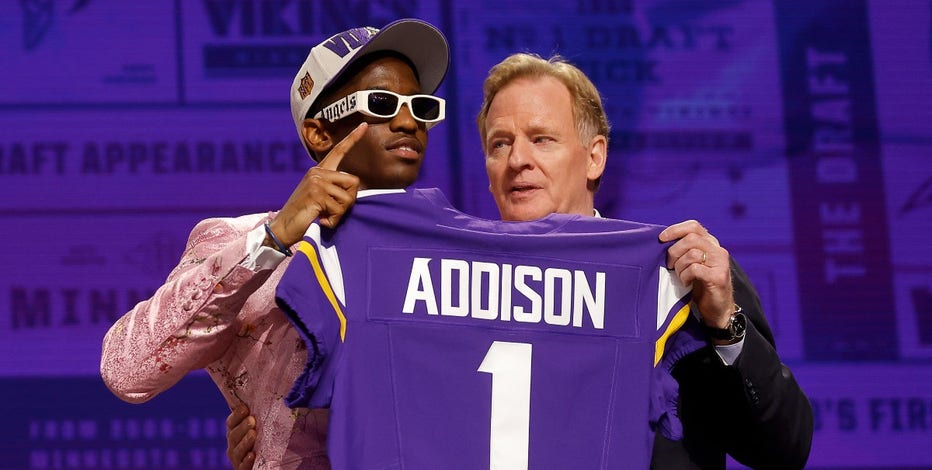 Minnesota Vikings take USC WR Jordan Addison with No. 23 pick in NFL Draft