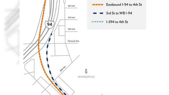 I-94 closure planned this weekend, will remain reduced lanes until fall