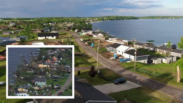 Forada, Minn. still struggling to rebuild, one year following tornado