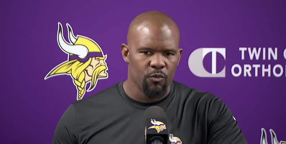 Vikings DC Brian Flores has offense's attention at OTAs