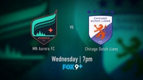 Minnesota Aurora: How to watch Aurora vs. Chicago Dutch Lions on June 7 on FOX 9+