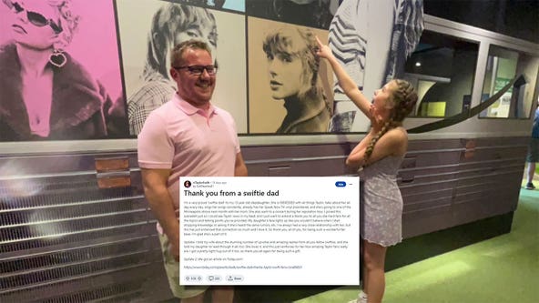 Swiftie stepdad from Minnesota goes viral on Reddit