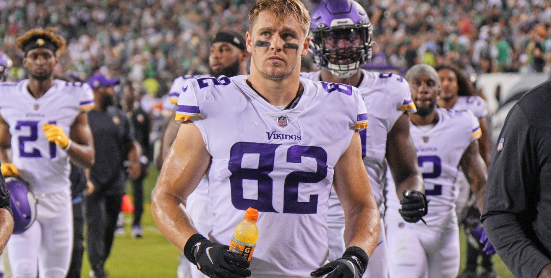 Vikings TE Ben Ellefson medically retires from football after 3 seasons