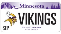 Skol! Vikings unveils specialty license plate