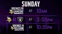 Vikings-Raiders: How to watch Minnesota vs. Las Vegas on Sunday, Dec. 10