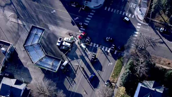 Large police presence at Marshall and Cretin in St. Paul