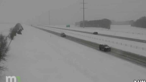 Minnesota weather: Crashes, slippery roads; no travel advisory lifted