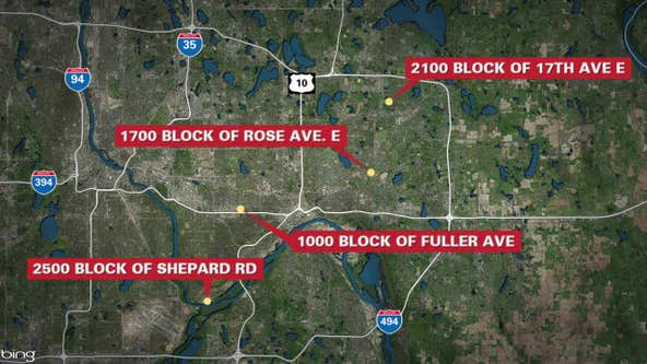 Multiple Memorial Day weekend shootings left 10 injured in St. Paul area