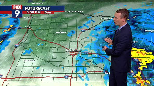 Minnesota weather: A touch cooler Sunday, with possible showers