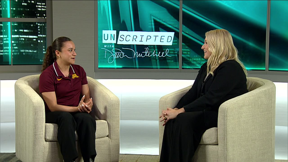 Gophers Diver Vivi Del Angel: Unscripted with Dawn Mitchell