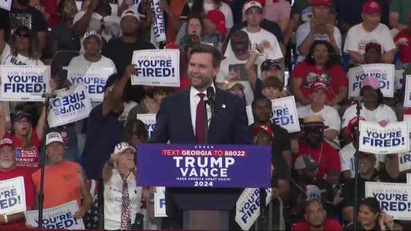 LIVE: JD Vance to hold rally in Eau Claire, Wisconsin