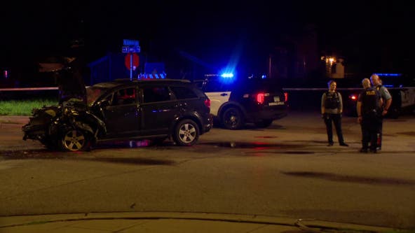 Minneapolis head-on crash results in 1 woman dead, 1 man arrested