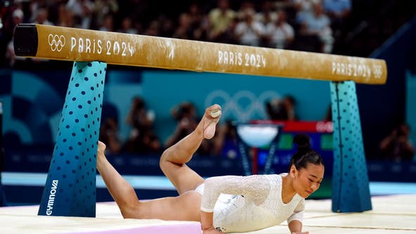 St. Paul's Suni Lee, Simone Biles miss podium for balance beam at Paris Olympics