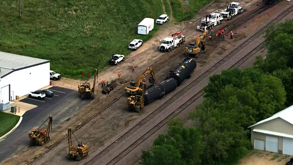 Willmar train derailment: 4 tankers carrying ethanol off rails