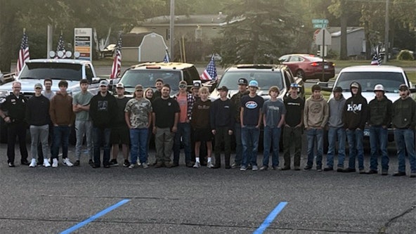 Becker students hold 9/11 flag parade in remembrance of attacks