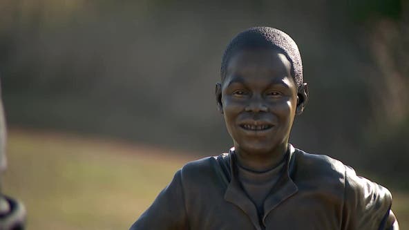 Barway Collins honored with statue at Becker Park in Crystal