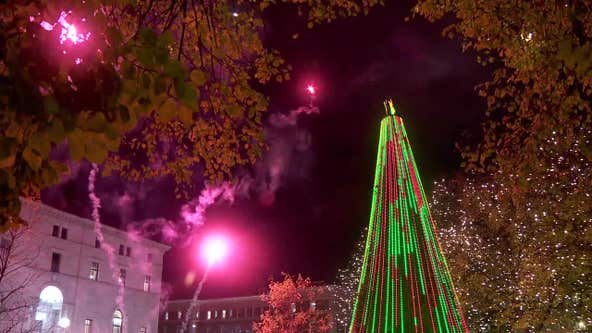Salvation Army's 'Tree of Lights' lit up in St. Paul ahead of holiday season