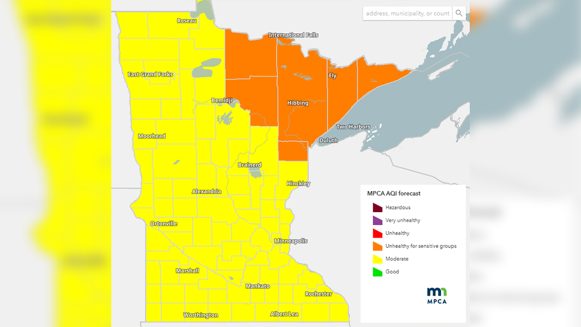 Northeast Minnesota faces another air quality alert starting Tuesday