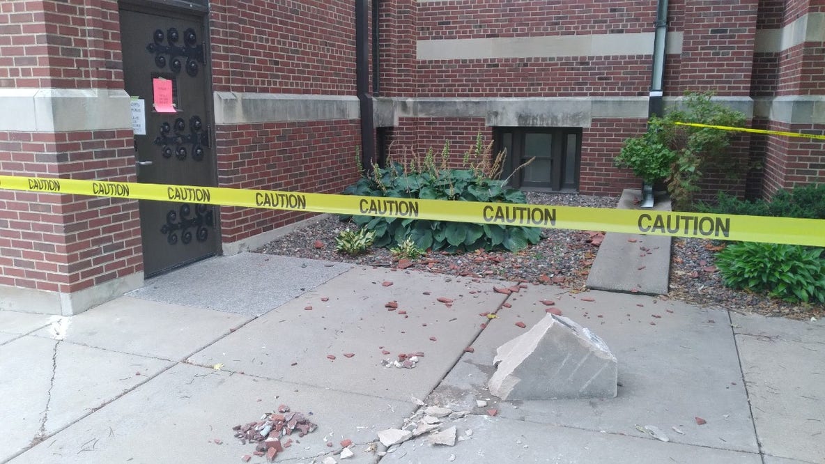St. Helena's Church in Minneapolis hit by lightning for second time in 10 years