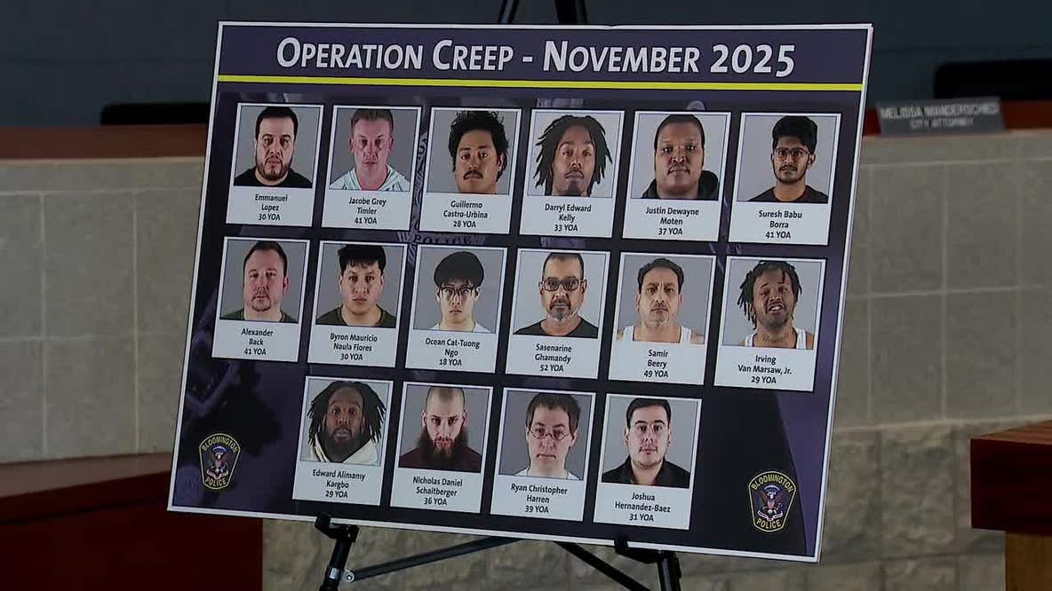 Homeland Security employee among 16 arrested in 'Operation Creep' sex sting