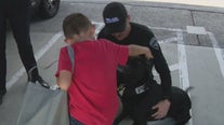 Officers throw birthday surprise for boy after his birthday money was stolen