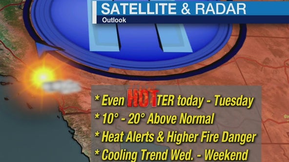SoCal heat wave: Expect triple-digit temperatures through Wednesday