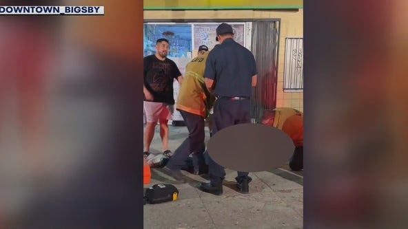 Man attacked with a scooter in Highland Park