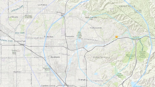 Small earthquake strikes Yorba Linda
