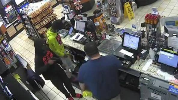 VIDEO: Suspects wanted after stealing cash from Culver City gas station