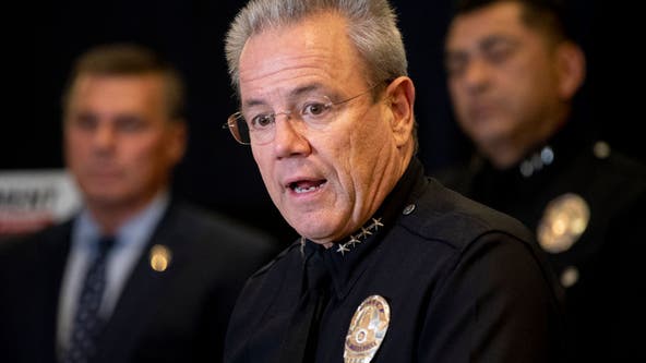 Board of police commissioners votes to reappoint Michel Moore as LAPD chief