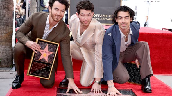 Jonas Brothers honored with Hollywood Walk of Fame star
