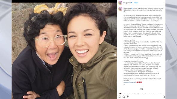 Singer and OC native Kina Grannis seeking donor match for mom battling cancer