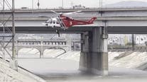 Man who fell from 6th Street Bridge into LA River rescued
