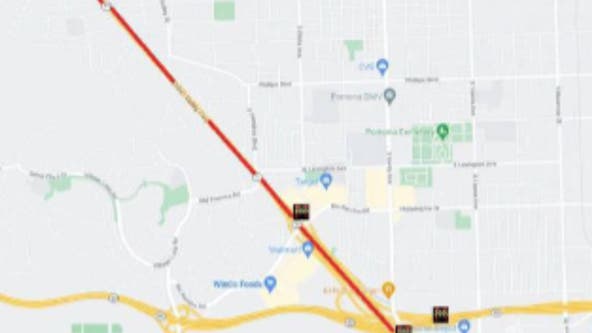 71 Freeway in Pomona to close for pothole repairs