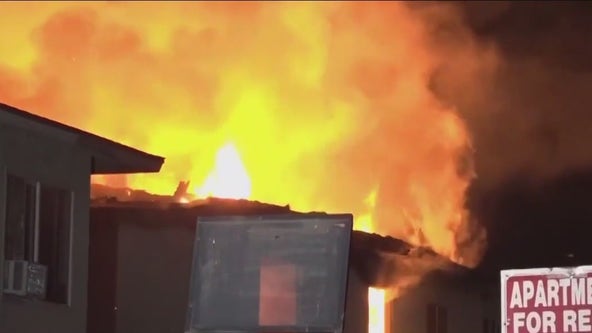 Man found dead in El Monte apartment fire; at least 12 residents displaced