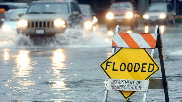 California's latest atmospheric river brings another round of rain, gusty winds, mountain snow