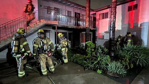 1 found dead in Santa Ana apartment fire