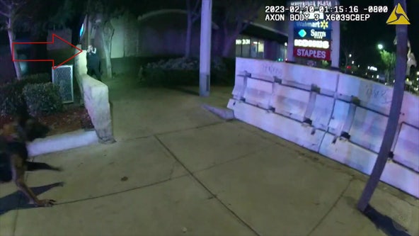 Fullerton police release footage from February pursuit shooting
