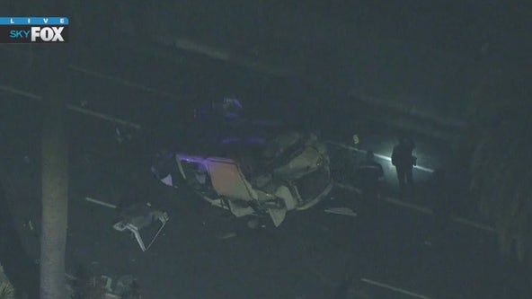 At least 1 killed in Pomona crash