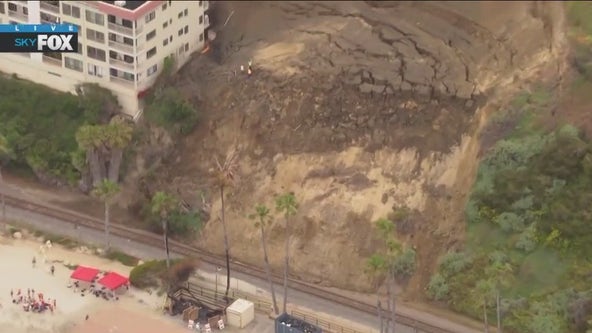 Another landslide in San Clemente stops trains just days after resuming service