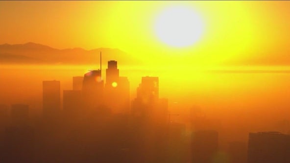 California heat wave: Hot and hazy conditions expected over several days
