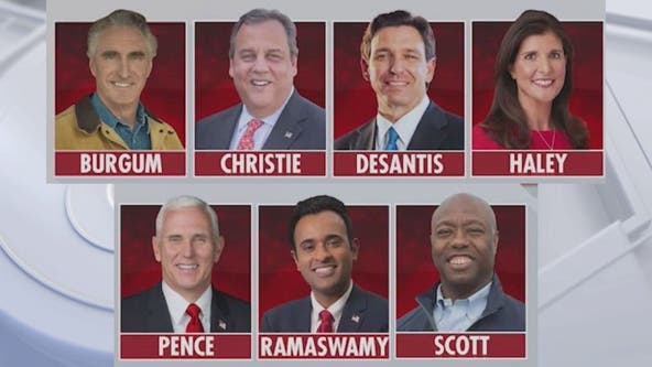 2nd GOP debate: Candidates take shots at Trump and each other at Reagan library in Simi Valley