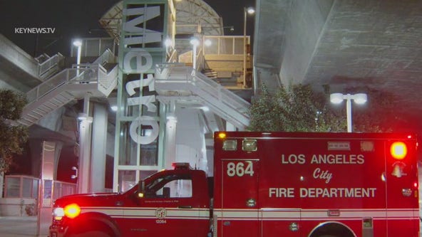 Man hospitalized after Harbor Freeway Metro Station shooting in South LA