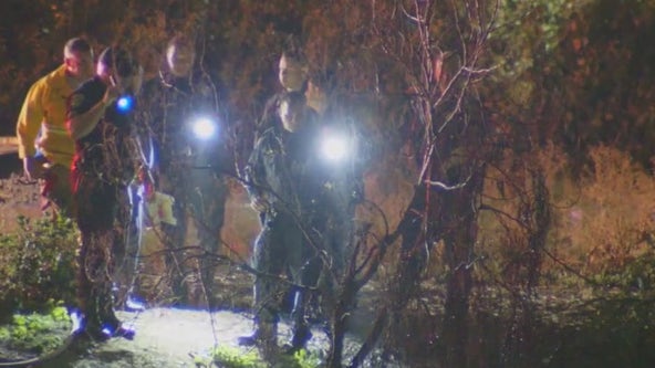 Body found burned in brush fire near 1-5 freeway in Lincoln Heights