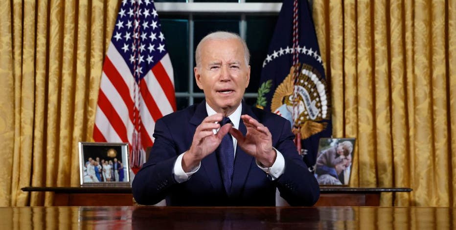 Biden uses oval office speech to declare backing of Israel, Ukraine in time of war