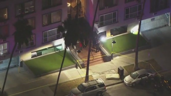 Woman armed with knife shot, wounded by police in Koreatown