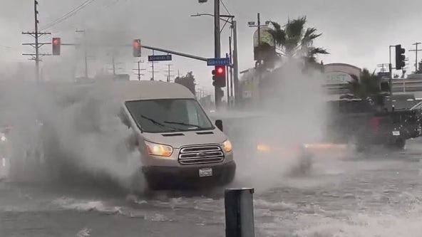 How does LA County prepare for big rain storms?