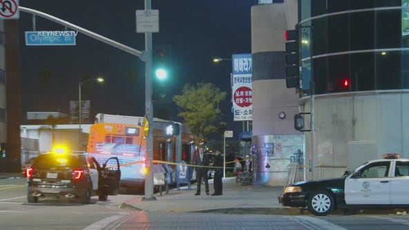 Death investigation underway in Koreatown after man dies on LA Metro bus